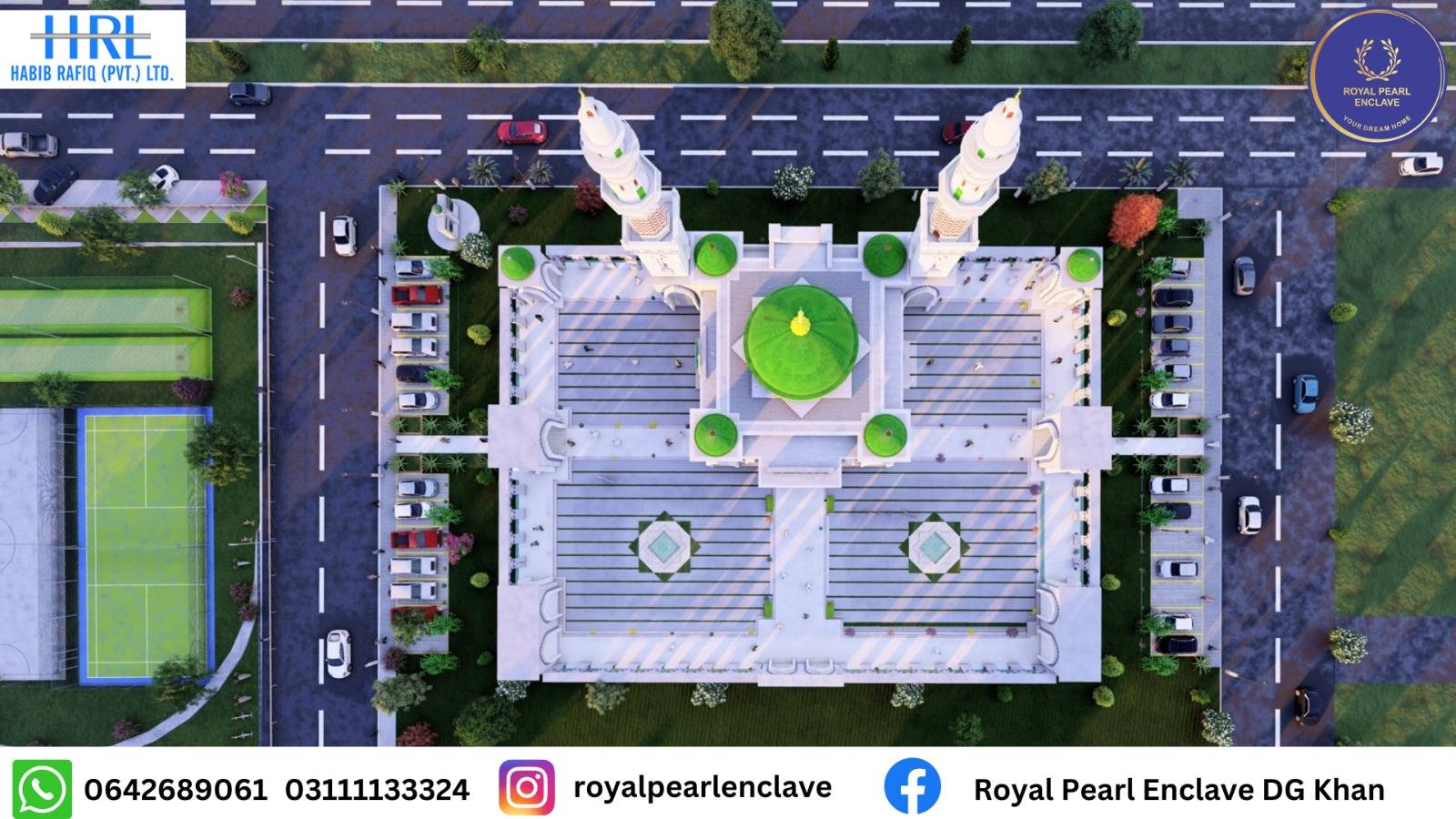Royal pear enclave
